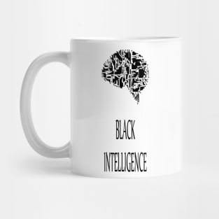 black intelligence Mug